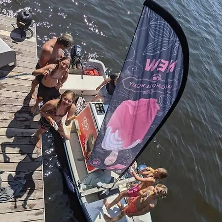 船屋 Surla Houseboat Hangloose Kagerplassen